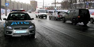 За сутки в Москве произошло почти 700 ДТП