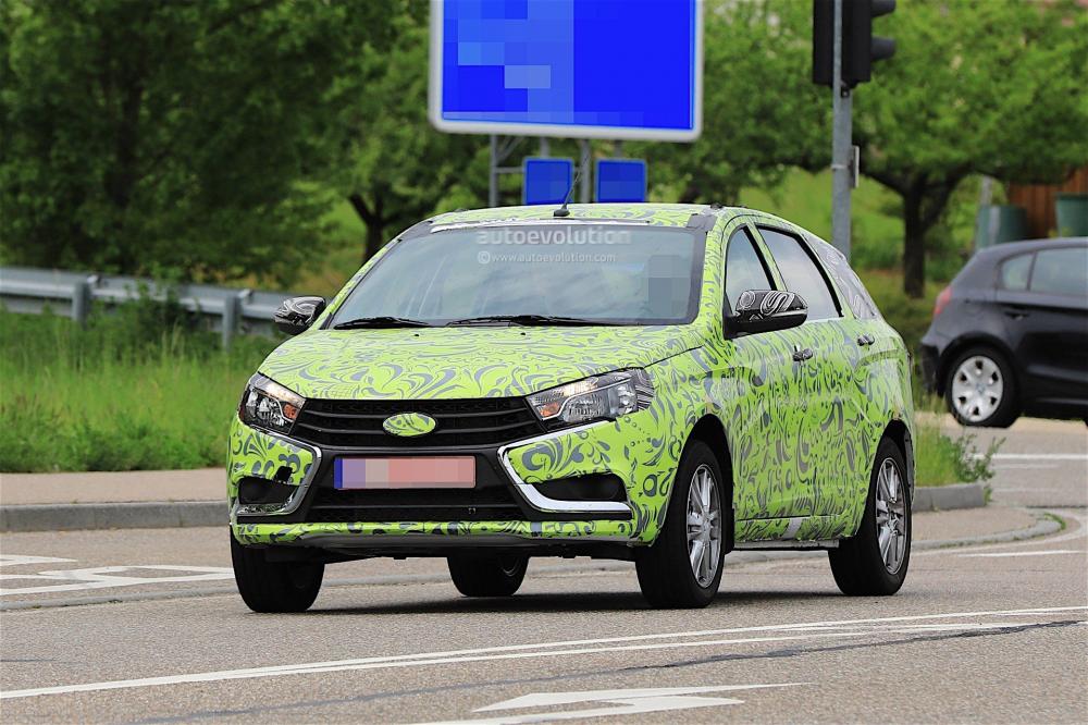 Универсал Lada Vesta SW заметили на дорогах Германии
