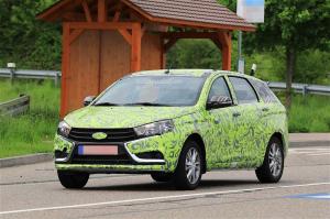 Универсал Lada Vesta SW заметили на дорогах Германии