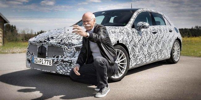 Глава Daimler показал прототип нового Mercedes-Benz A-Class