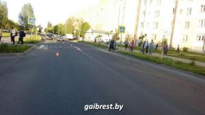 В Пинске на нерегулируемом переходе Audi сбила первоклассницу
