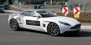 Aston Martin вывел на финальные тесты DB11 c мягким верхом