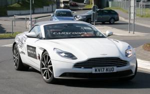 Aston Martin вывел на финальные тесты DB11 c мягким верхом