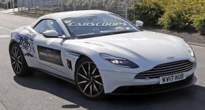 Aston Martin вывел на финальные тесты DB11 c мягким верхом