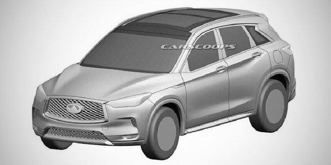 В Сети раскрыли внешность нового Infiniti QX50