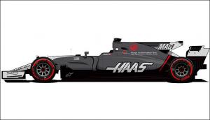 В Haas F1 изменили раскраску машины
