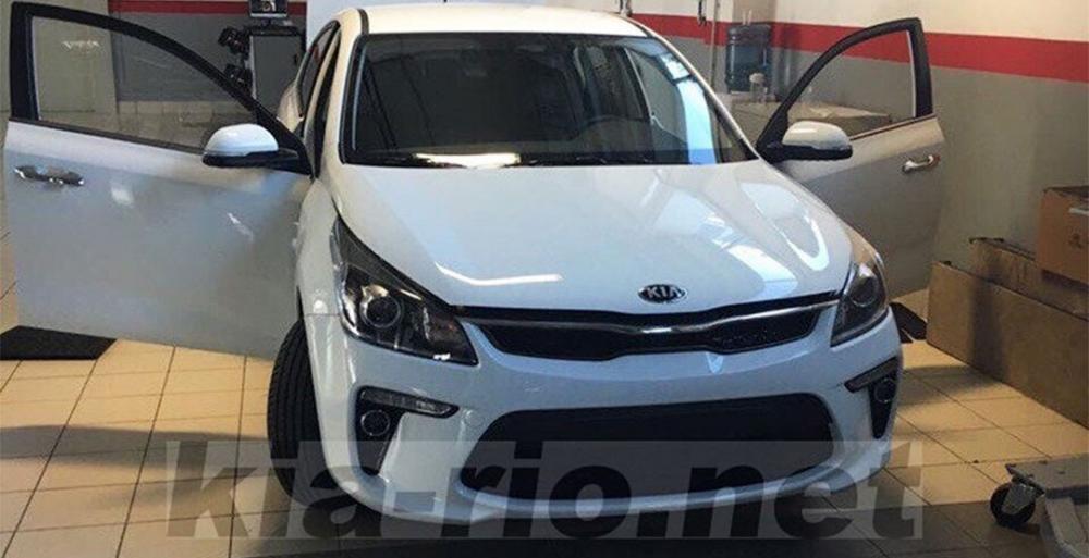 Появились фотографии нового российского KIA Rio