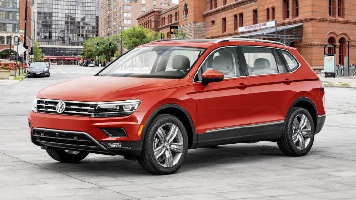 Кроссовер VW Tiguan получит новый турбомотор
