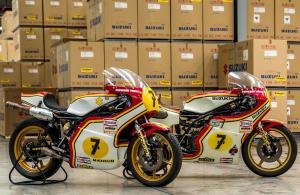 Восстановление прототипа Suzuki XR14 RG500 1976 Барри Шина