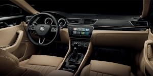 Skoda улучшила мультимедиа седана Superb