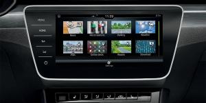Skoda улучшила мультимедиа седана Superb