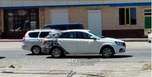 Универсал Lada Vesta практически без камуфляжа замечен в Казахстане
