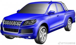Китайскую копию Volkswagen Touareg превратят в пикап