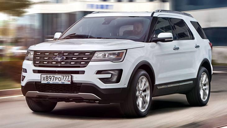 В России выпущен 15-тысячный внедорожник Ford Explorer