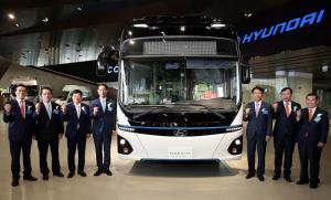 Hyundai представил электрический автобус с запасом хода 290 км