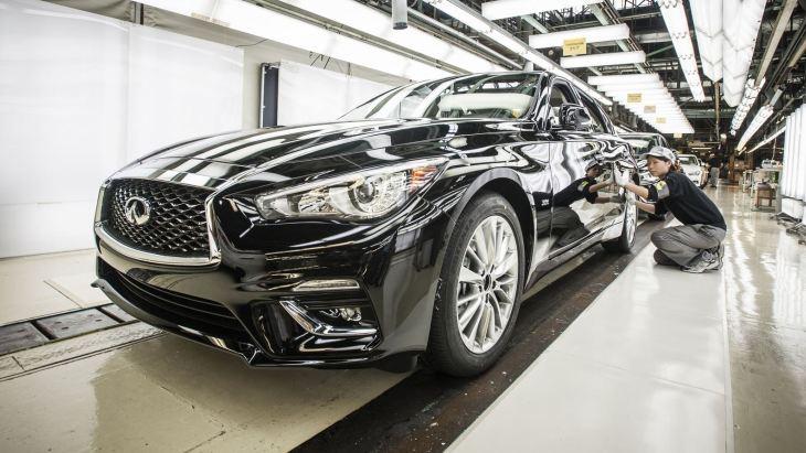 Обновлённый седан Infiniti Q50 начали выпускать в Японии