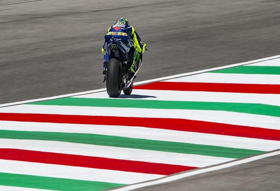 Валентино Росси занял первое место в третьей тренировке MotoGP в Муджелло