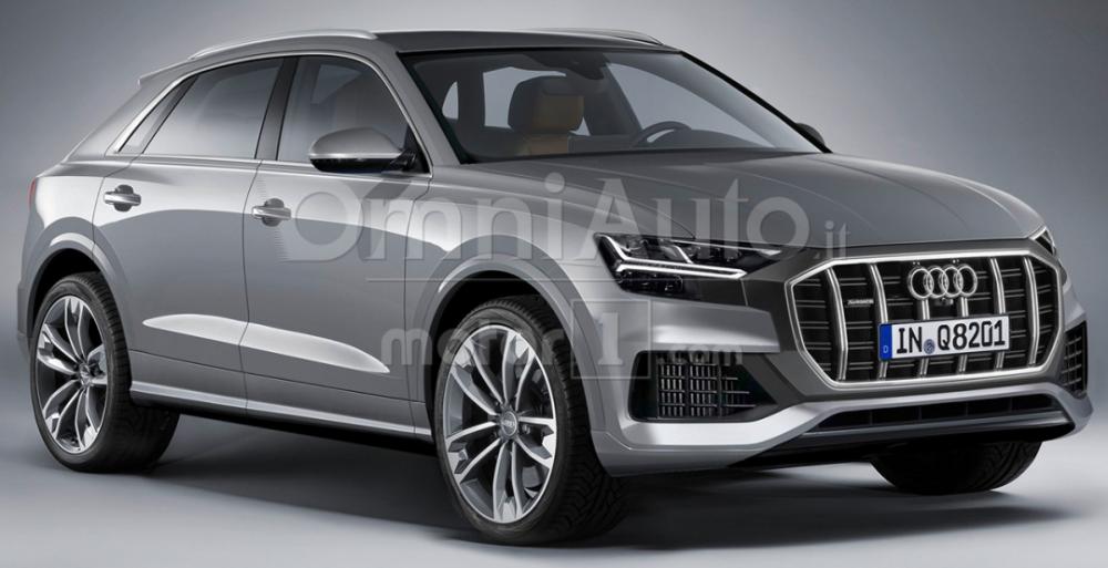 Опубликован новый рендер кроссовера Audi Q8