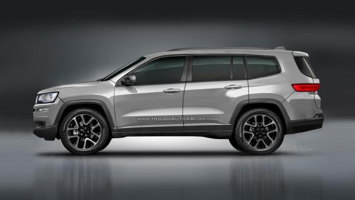 Новый семиместный Jeep: первые изображения
