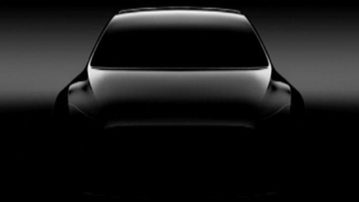 Компания Tesla представила первое изображение электрического кроссовера Model Y