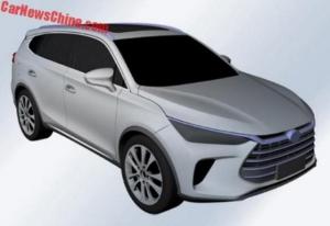 BYD Tang 2018: первые фото самого мощного в мире гибридного кроссовера