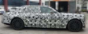 Появились фото закамуфлированного Rolls-Royce Phantom нового поколения