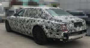 Появились фото закамуфлированного Rolls-Royce Phantom нового поколения