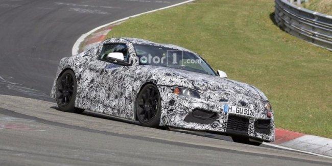 Прототип нового поколения Toyota Supra добрался до Нюрбургринга