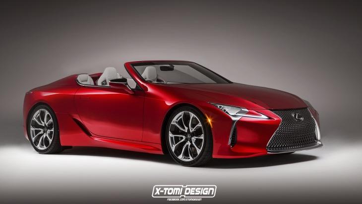Флагманское купе Lexus LC лишили крыши