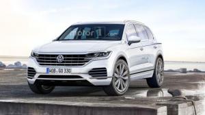 Новый VW Touareg дебютировал на независимом рендере