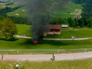 Ведущий передачи Grand Tour Ричард Хаммонд попал в серьезное ДТП в Швейцарии