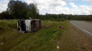 Ребенок погиб в ДТП с автобусом в Томской области