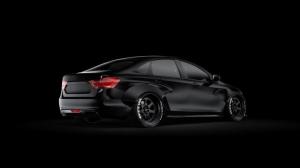 LADA Vesta примерила обвес в стиле Liberty Walk
