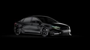 LADA Vesta примерила обвес в стиле Liberty Walk