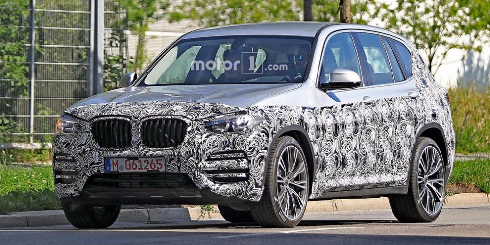 BMW испытала X3 нового поколения на дорогах общего пользования
