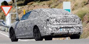 Peugeot 508 нового поколения впервые замечен на тестах