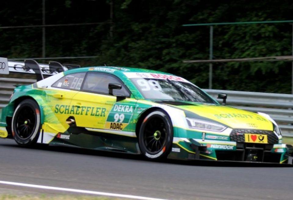 Майк Рокенфеллер задает темп в первой тренировке DTM