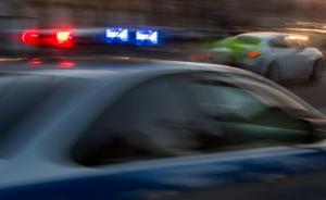 Ferrari попал в ДТП на Рублевском шоссе в Москве