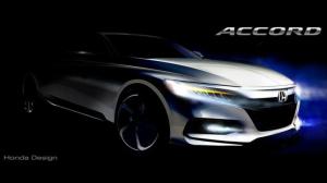 Седан Honda Accord нового поколения дебютировал на официальном скетче