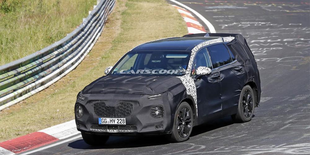 Новый Hyundai Santa Fe испытали на Нюрбургринге