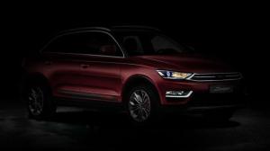 Китайская марка Zotye рассекретила обновлённый кроссовер SR7