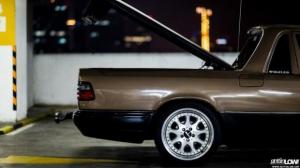 Тюнинг W124: очень необычный Mercedes-Benz E-класса в кузове пикап