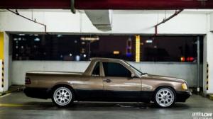 Тюнинг W124: очень необычный Mercedes-Benz E-класса в кузове пикап
