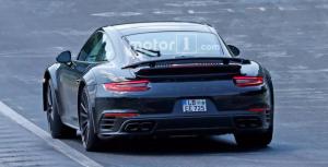 Прототип следующего Porsche 911 Turbo замечен на Нюрбургринге