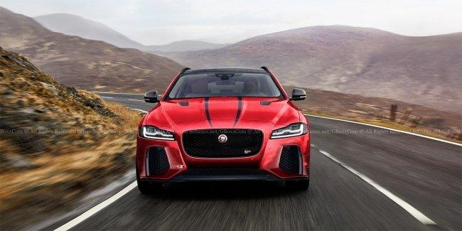 Представлен рендер «заряженного» универсала Jaguar XF Sportbrake SVR