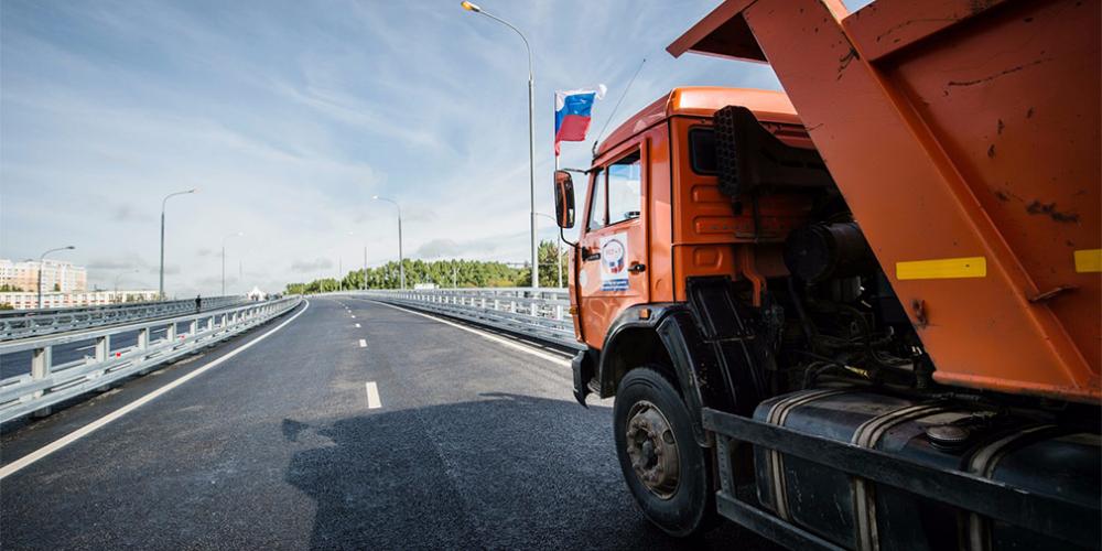 Водители грузовиков стали реже въезжать в жилые кварталы в Москве