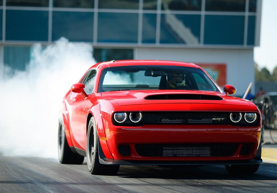 Dodge запретил ездить на «Демоне» в холодную погоду