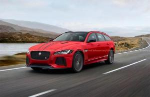 Представлен рендер «заряженного» универсала Jaguar XF Sportbrake SVR
