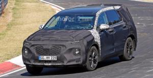 Следующий Hyundai Santa Fe замечен на Нюрбургринге