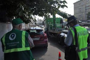 В столице за три года эвакуировали миллион автомобилей